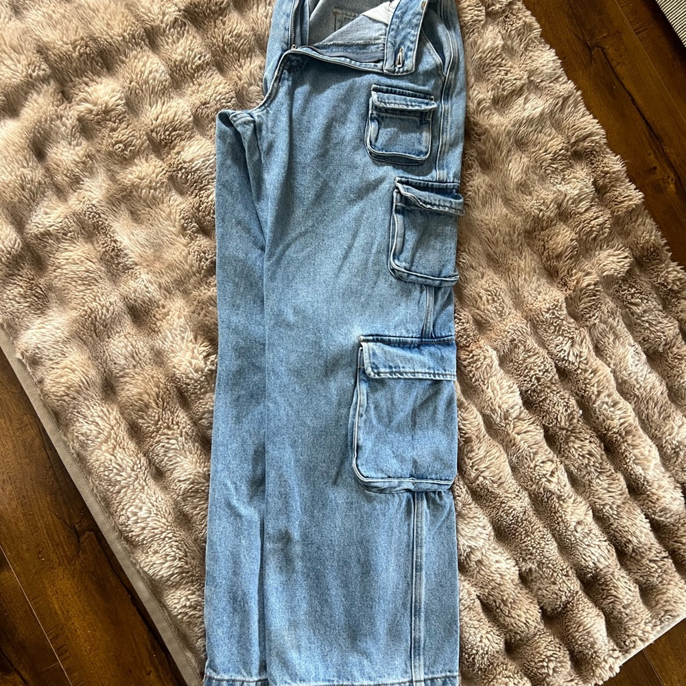 Fashion Nova Light Blue Denim Jeans
